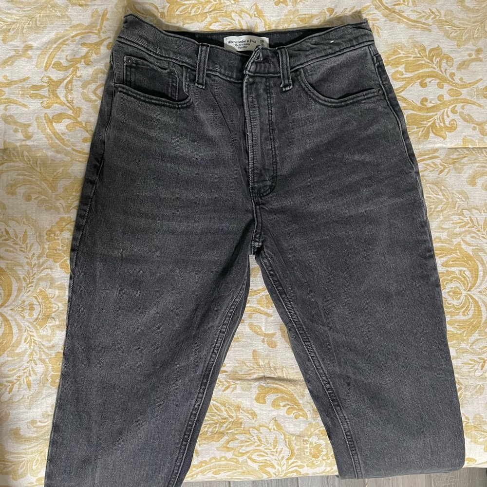 Abercrombie & Fitch 90s skinny High rise